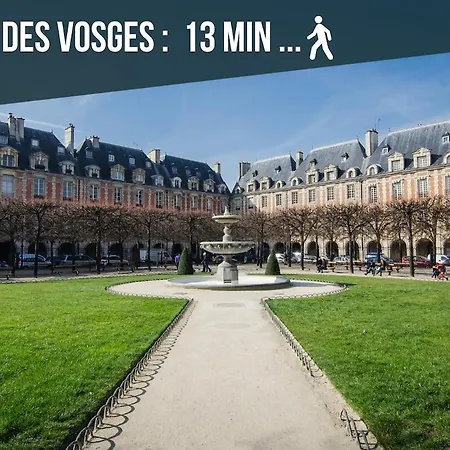 Appartement Le Marais Luxury & Trendy Parijs