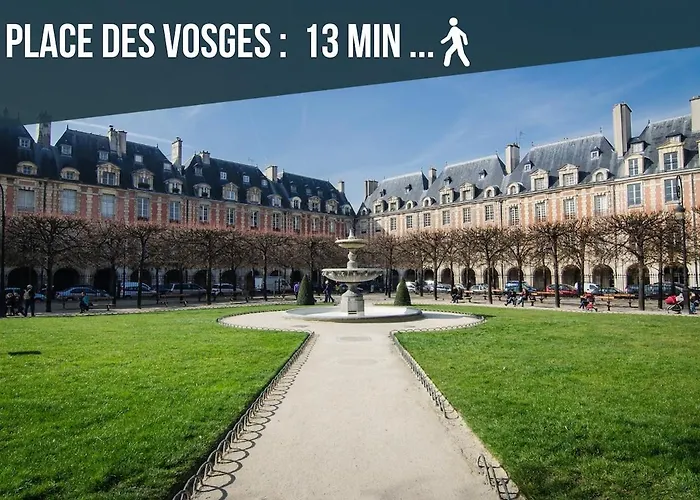 아파트 Le Marais Luxury & Trendy 파리